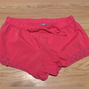 Aerie Size Small Pink Lace Sleep Shorts